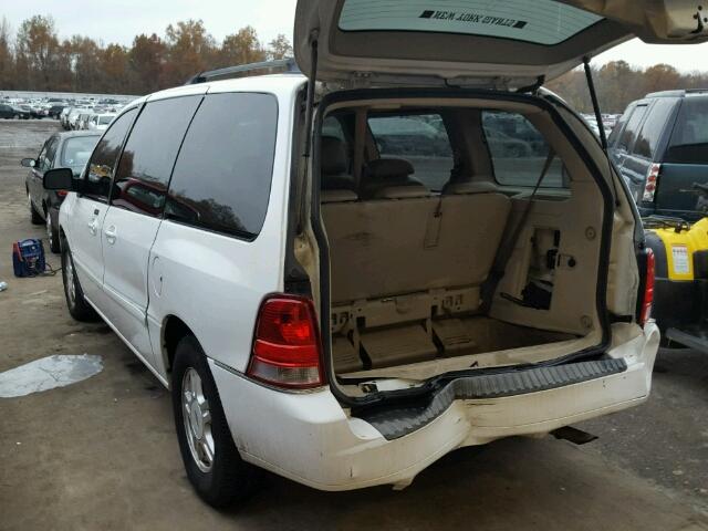 2FMZA52256BA37600 - 2006 FORD FREESTAR S WHITE photo 3