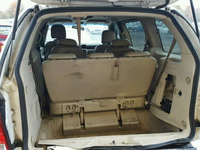 2FMZA52256BA37600 - 2006 FORD FREESTAR S WHITE photo 9