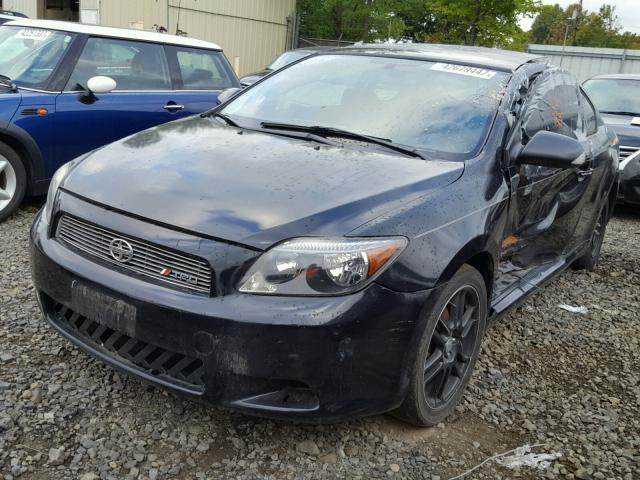 JTKDE177850003353 - 2005 TOYOTA SCION TC BLACK photo 2