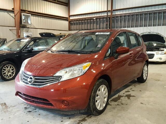 3N1CE2CP4GL387753 - 2016 NISSAN VERSA NOTE RED photo 2