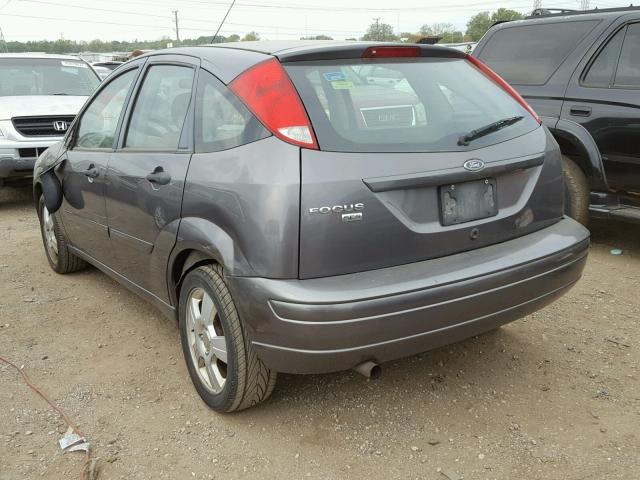 1FAHP37N17W276024 - 2007 FORD FOCUS ZX5 GRAY photo 3