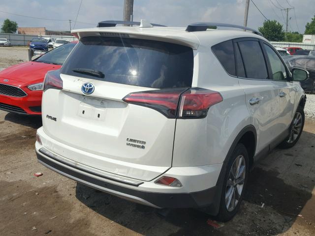 JTMDJREV7HD091571 - 2017 TOYOTA RAV4 HV LI WHITE photo 4