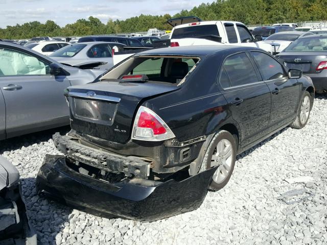 3FAHP08107R112647 - 2007 FORD FUSION BLACK photo 4