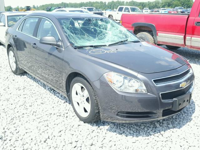 1G1ZA5EU5CF395137 - 2012 CHEVROLET MALIBU LS GRAY photo 1