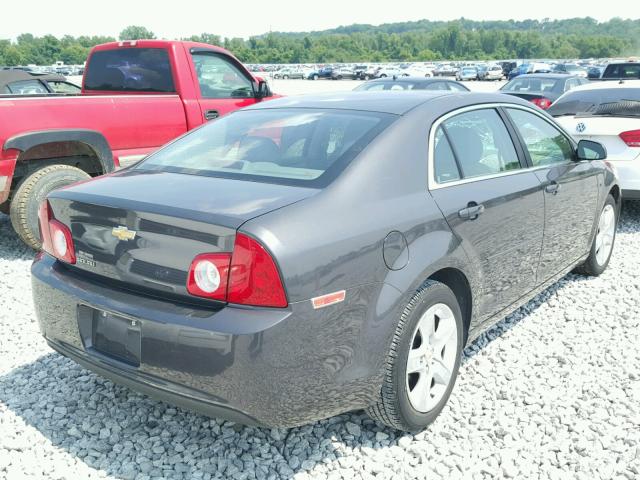 1G1ZA5EU5CF395137 - 2012 CHEVROLET MALIBU LS GRAY photo 4