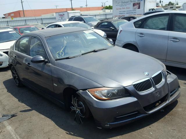 WBAVB73507PA89456 - 2007 BMW 335 I GRAY photo 1