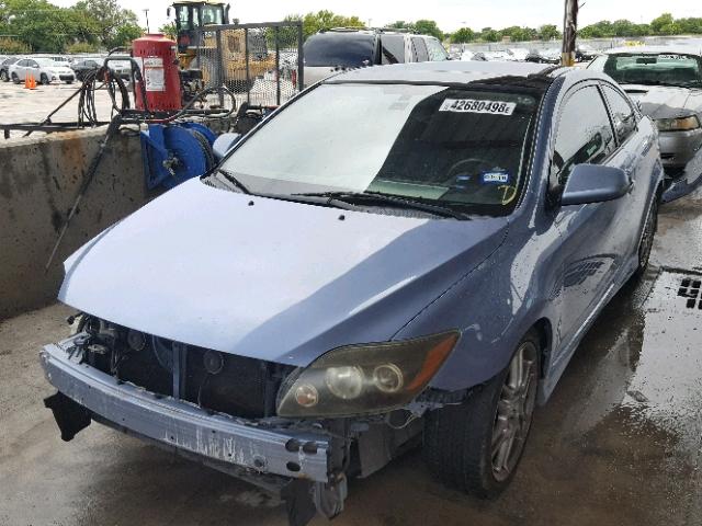 JTKDE167880247834 - 2008 TOYOTA SCION TC 蓝色 照片 2