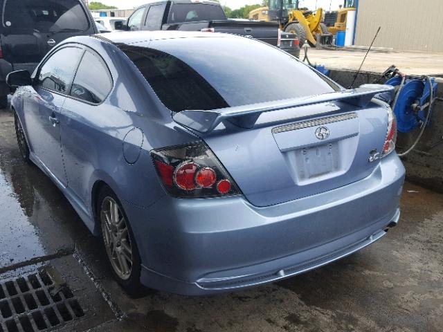 JTKDE167880247834 - 2008 TOYOTA SCION TC 蓝色 照片 3