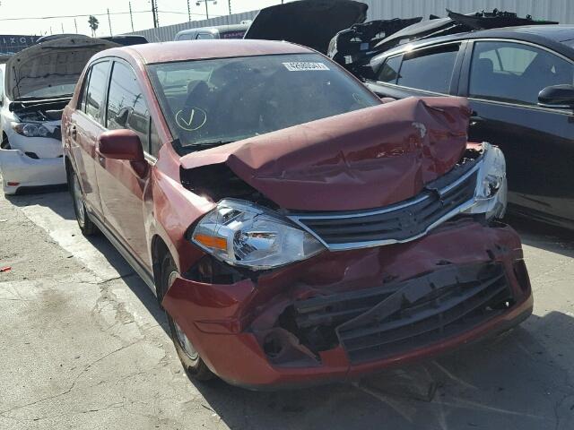 3N1BC1AP4BL479484 - 2011 NISSAN VERSA MAROON photo 1