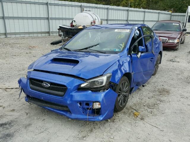 JF1VA1B65H9808335 - 2017 SUBARU WRX BLUE photo 2