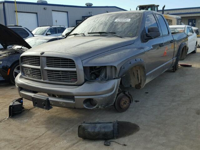 1D7HU18Z42J181302 - 2002 DODGE RAM 1500 GRAY photo 2