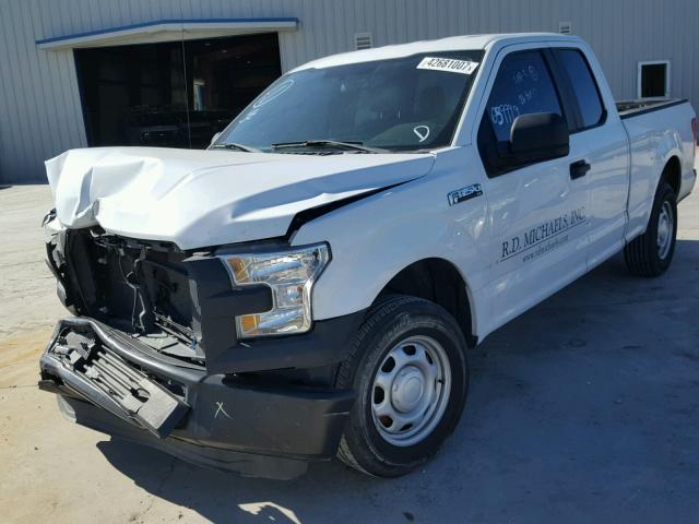 1FTEX1C80FFC36310 - 2015 FORD F150 WHITE photo 2