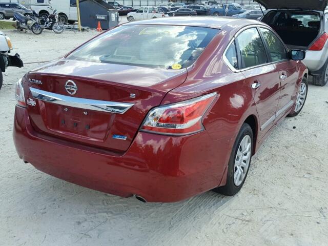 1N4AL3AP6EN389560 - 2014 NISSAN ALTIMA 2.5 RED photo 4