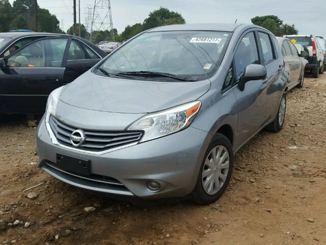 3N1CE2CP0EL437352 - 2014 NISSAN VERSA NOTE GRAY photo 2