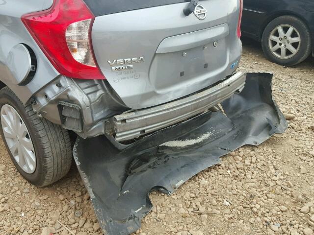 3N1CE2CP0EL437352 - 2014 NISSAN VERSA NOTE GRAY photo 9