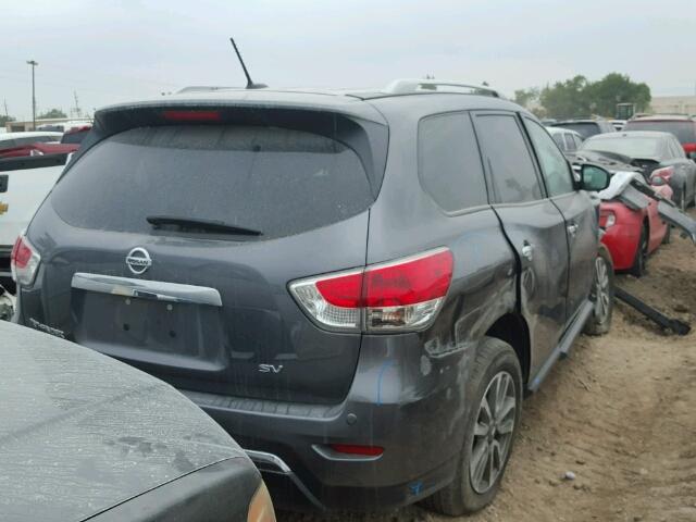 5N1AR2MN7GC604158 - 2016 NISSAN PATHFINDER GRAY photo 4