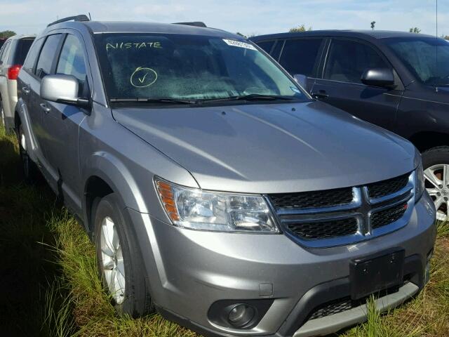 3C4PDCBG9GT146022 - 2016 DODGE JOURNEY SX SILVER photo 1