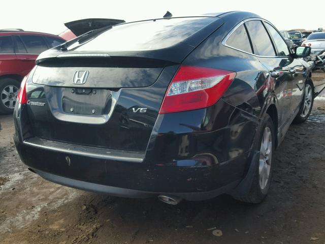 5J6TF1H50CL000384 - 2012 HONDA CROSSTOUR BLACK photo 4