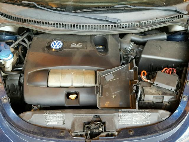 3VWCK21Y93M334064 - 2003 VOLKSWAGEN NEW BEETLE ლურჯი ფოტო 7
