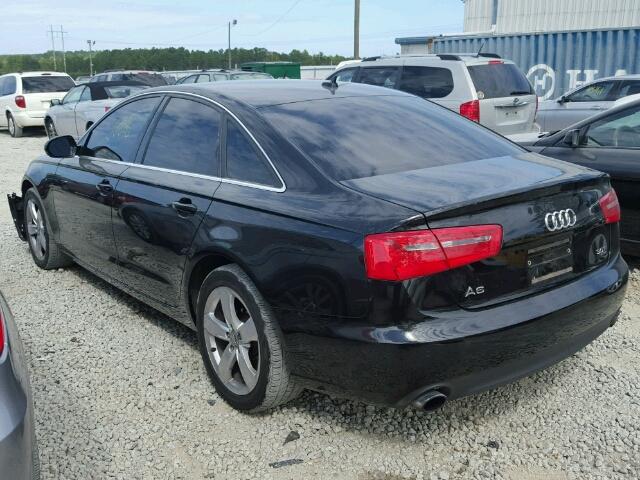 WAUGGAFCXCN133709 - 2012 AUDI A6 PREMIUM BLACK photo 3