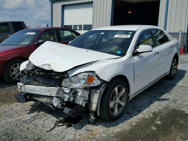 1G1ZC5EU6CF124145 - 2012 CHEVROLET MALIBU 1LT თეთრი ფოტო 2
