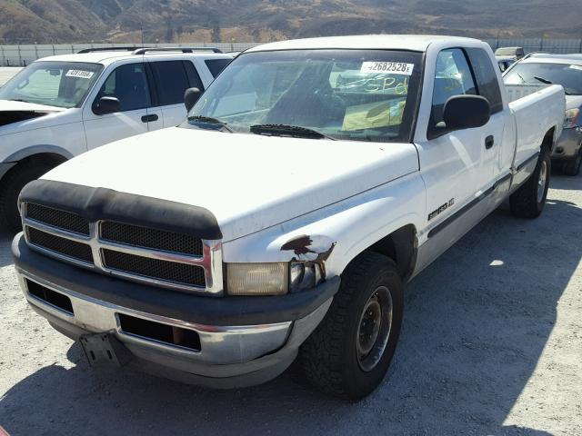 1B7HC13Y4XJ624535 - 1999 DODGE RAM 1500 WHITE photo 2