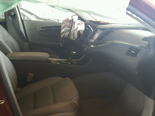2G1145S37H9179581 - 2017 CHEVROLET IMPALA PRE ბურგუნდია ფოტო 5