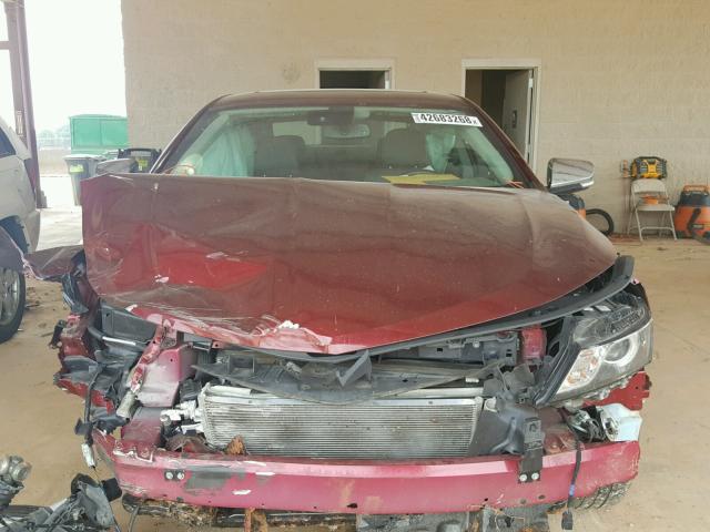2G1145S37H9179581 - 2017 CHEVROLET IMPALA PRE ბურგუნდია ფოტო 7