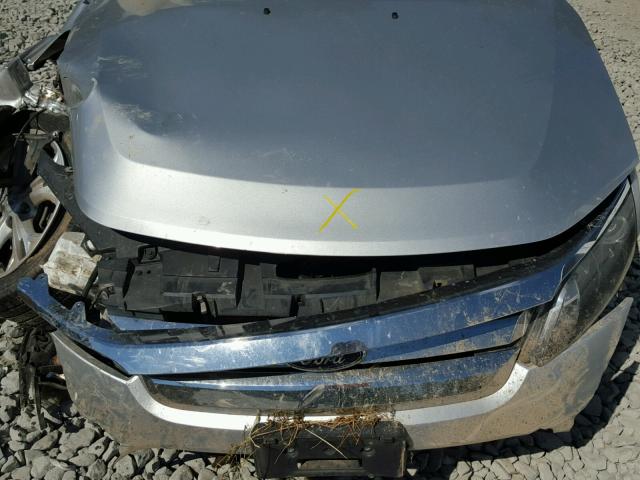 3FAHP0HA2CR359291 - 2012 FORD FUSION SE SILVER photo 7