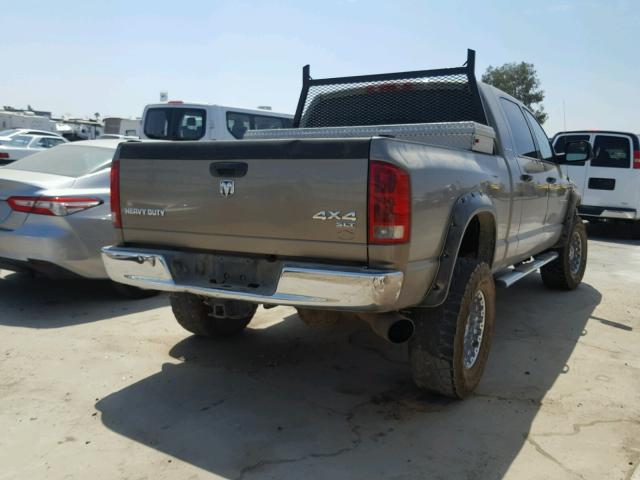 3D7LX39C06G213287 - 2006 DODGE RAM 3500 TAN photo 4