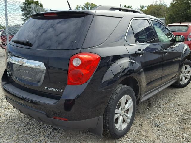 2GNFLNEK5D6150215 - 2013 CHEVROLET EQUINOX LT BLACK photo 4