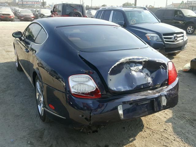 SCBCR63W45C028527 - 2005 BENTLEY CONTINENTA BLUE photo 3