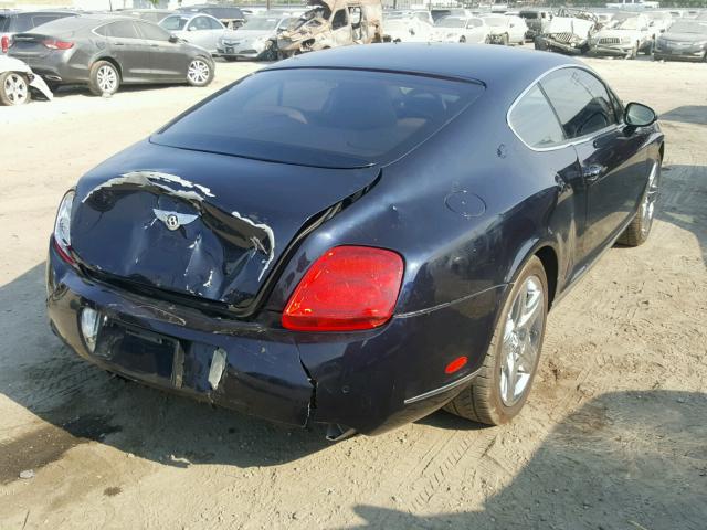 SCBCR63W45C028527 - 2005 BENTLEY CONTINENTA BLUE photo 4