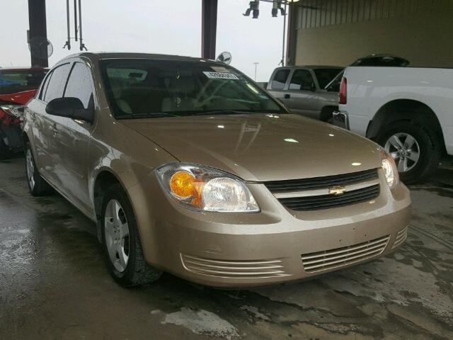 1G1AK52F757571618 - 2005 CHEVROLET COBALT GOLD photo 1