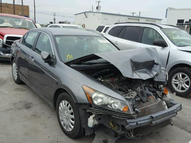 1HGCP2F35AA162029 - 2010 HONDA ACCORD LX GRAY photo 1