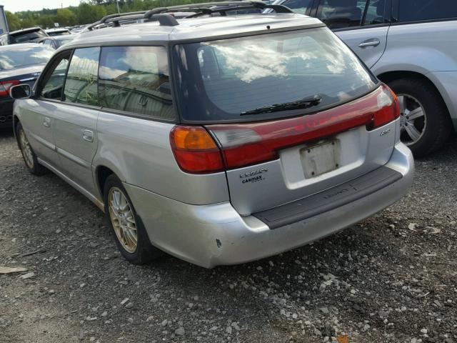 4S3BH625146304356 - 2004 SUBARU LEGACY L S SILVER photo 3