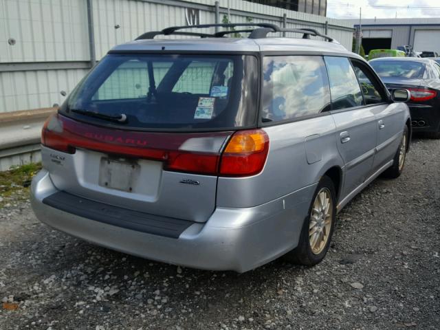 4S3BH625146304356 - 2004 SUBARU LEGACY L S SILVER photo 4