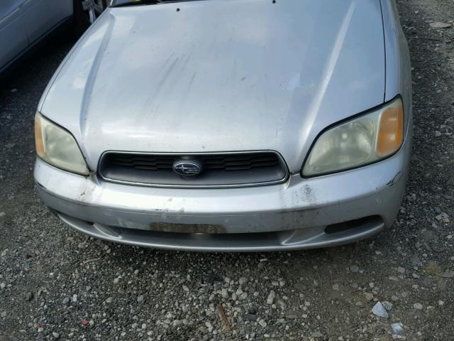 4S3BH625146304356 - 2004 SUBARU LEGACY L S SILVER photo 7