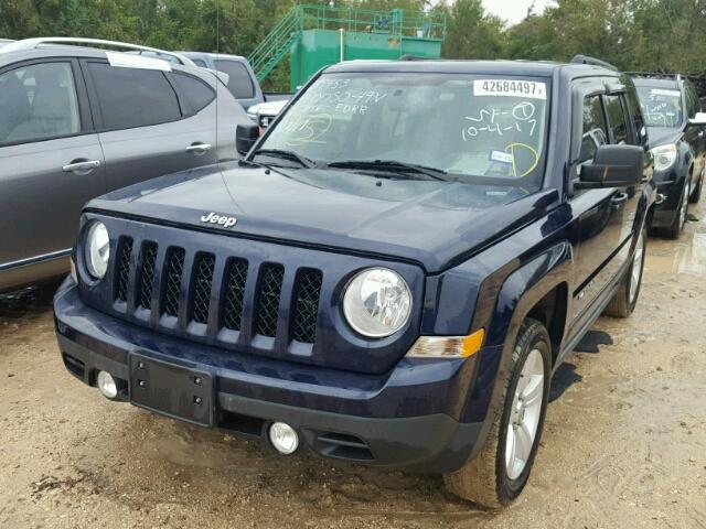 1C4NJPFA6ED699453 - 2014 JEEP PATRIOT BLUE photo 2