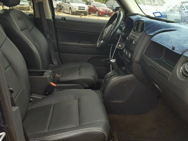 1C4NJPFA6ED699453 - 2014 JEEP PATRIOT BLUE photo 5