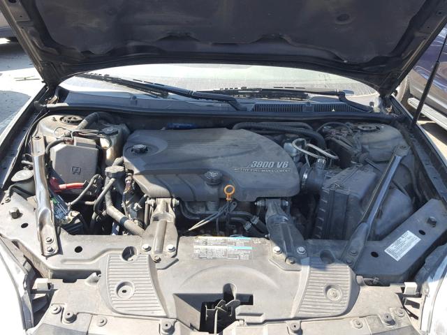 2G1WS583781234497 - 2008 CHEVROLET IMPALA POL BLACK photo 7