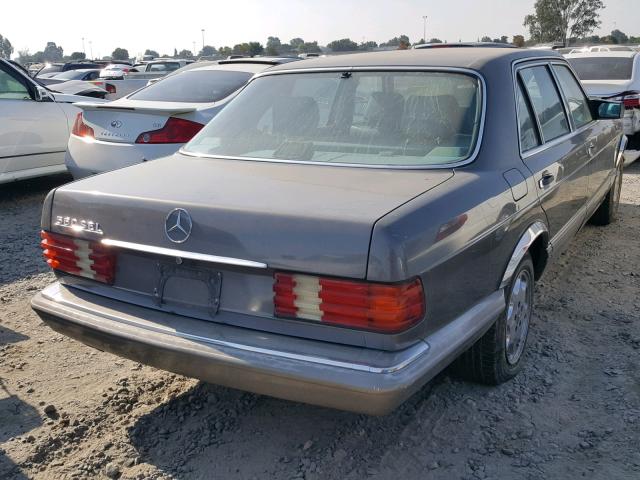 WDBCA39D8JA414588 - 1988 MERCEDES-BENZ 560 SEL GRAY photo 4