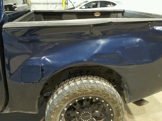 1N6BA07D48N348877 - 2008 NISSAN TITAN XE BLUE photo 9