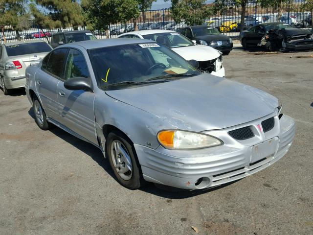 1G2NF52E12C268359 - 2002 PONTIAC GRAND AM S ნაცრისფერი ფოტო 1