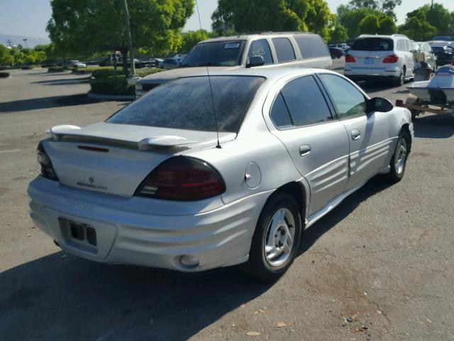 1G2NF52E12C268359 - 2002 PONTIAC GRAND AM S ნაცრისფერი ფოტო 4