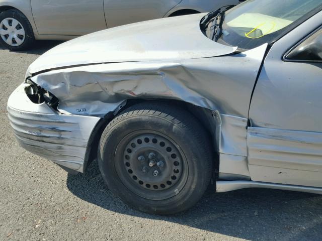 1G2NF52E12C268359 - 2002 PONTIAC GRAND AM S ნაცრისფერი ფოტო 9