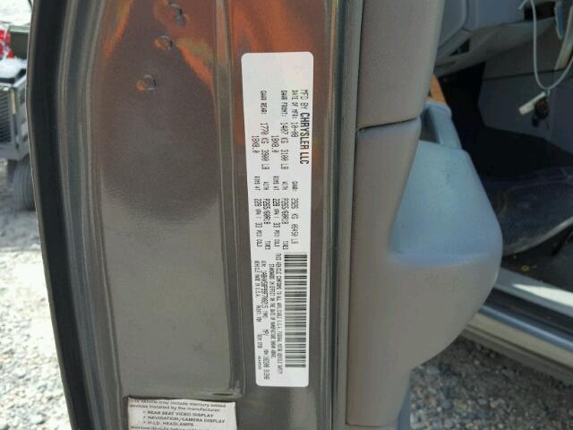 1A8HX58P99F708215 - 2009 CHRYSLER ASPEN LIMI 灰色 照片 10