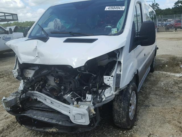 1FBZX2ZM5FKA96875 - 2015 FORD TRANSIT T- WHITE photo 2