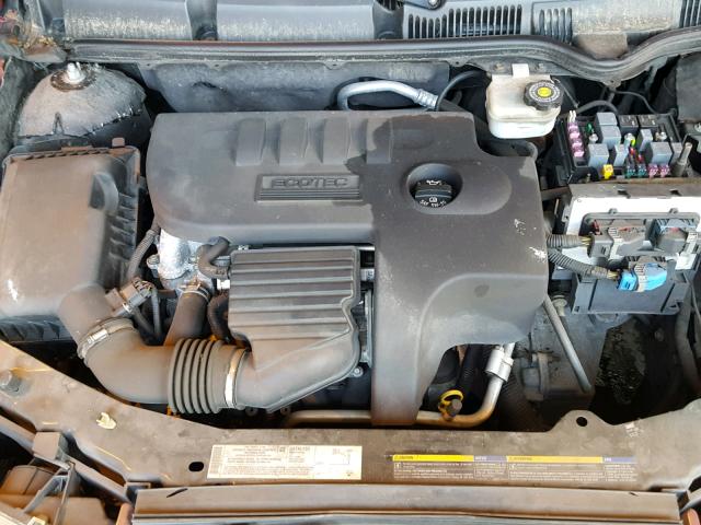 1G8AG52F15Z122314 - 2005 SATURN ION LEVEL RED photo 7