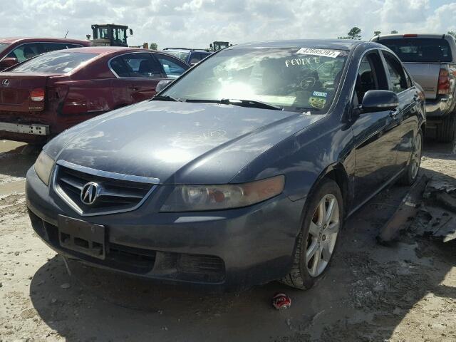 JH4CL96925C000195 - 2005 ACURA TSX BLUE photo 2